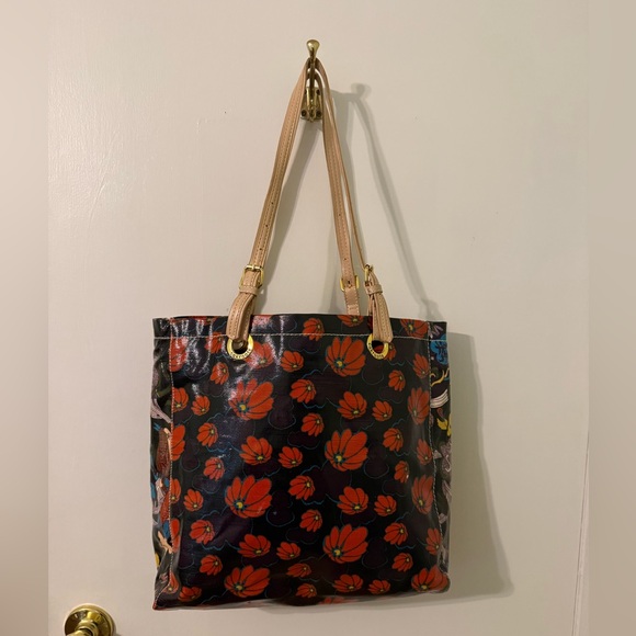 Sakroots Multicolor Floral Tote with Gold Detail - Picture 1 of 12
